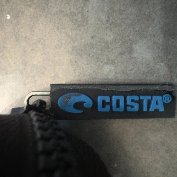 Costa Sunglasses Hard Case – Black with Blue Wave Logo - Picture 4 of 6